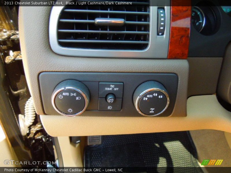 Black / Light Cashmere/Dark Cashmere 2013 Chevrolet Suburban LTZ 4x4