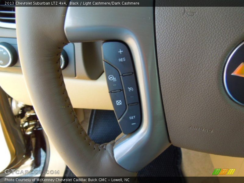 Black / Light Cashmere/Dark Cashmere 2013 Chevrolet Suburban LTZ 4x4