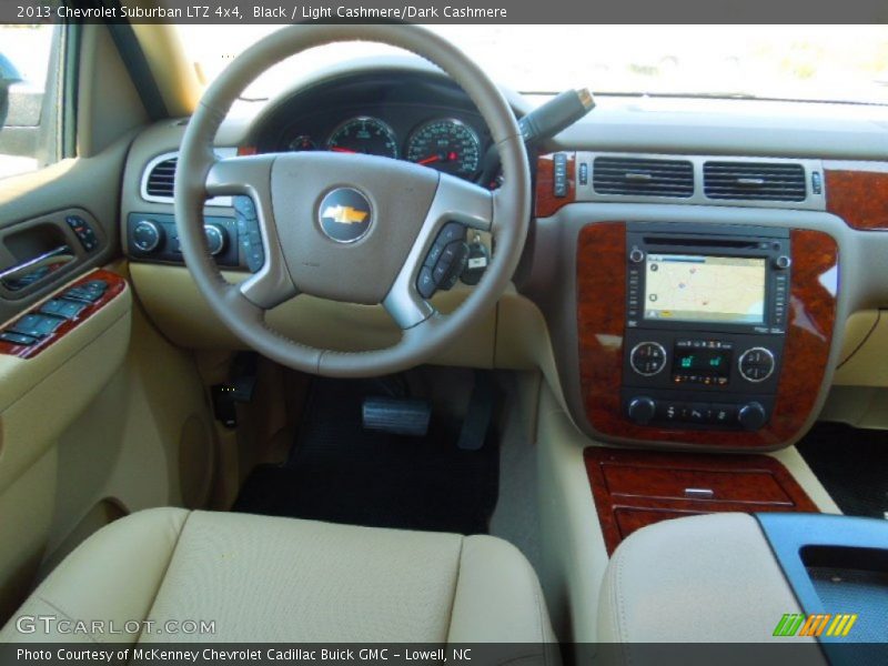 Black / Light Cashmere/Dark Cashmere 2013 Chevrolet Suburban LTZ 4x4