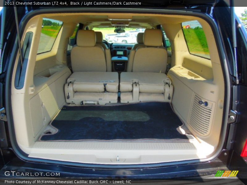 Black / Light Cashmere/Dark Cashmere 2013 Chevrolet Suburban LTZ 4x4