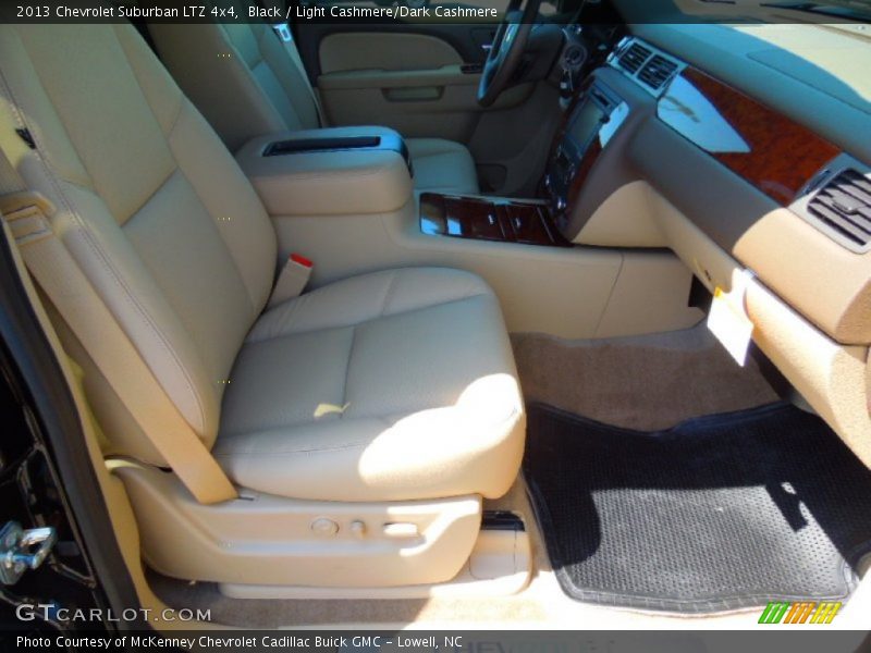 Black / Light Cashmere/Dark Cashmere 2013 Chevrolet Suburban LTZ 4x4