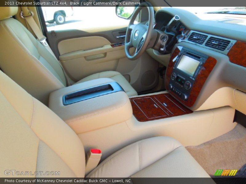 Black / Light Cashmere/Dark Cashmere 2013 Chevrolet Suburban LTZ 4x4