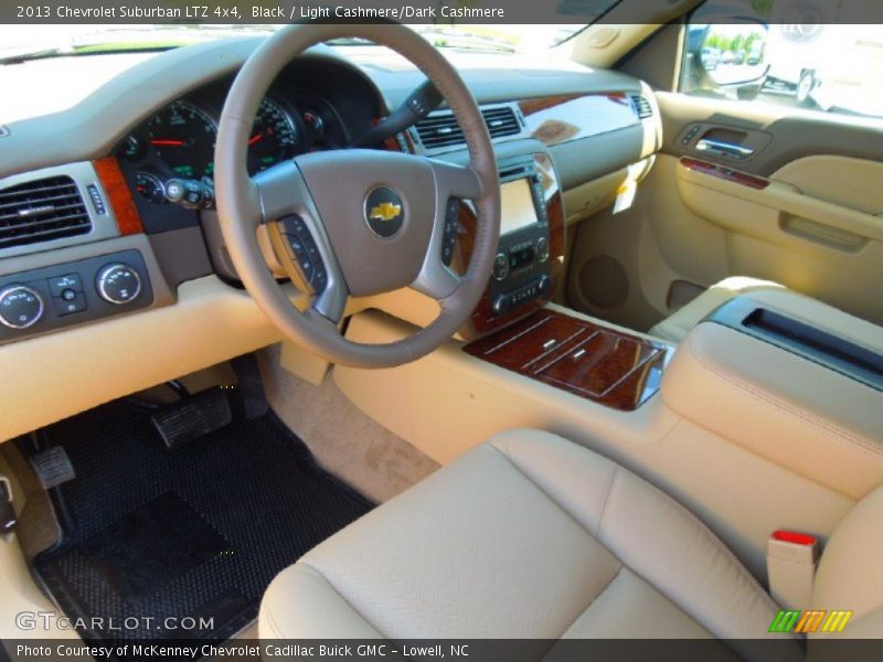 Black / Light Cashmere/Dark Cashmere 2013 Chevrolet Suburban LTZ 4x4