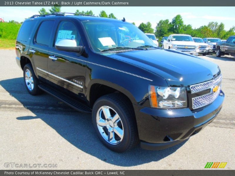Black / Light Cashmere/Dark Cashmere 2013 Chevrolet Tahoe LTZ 4x4
