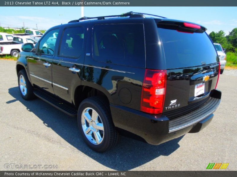 Black / Light Cashmere/Dark Cashmere 2013 Chevrolet Tahoe LTZ 4x4