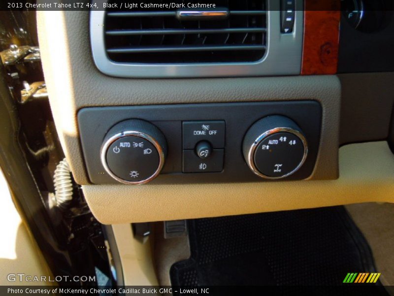 Controls of 2013 Tahoe LTZ 4x4