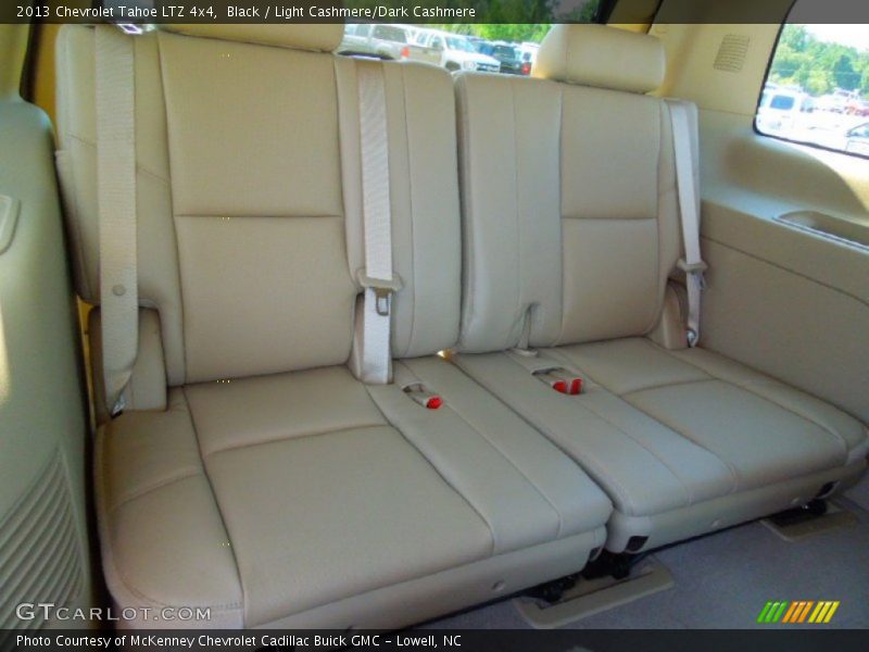 Rear Seat of 2013 Tahoe LTZ 4x4
