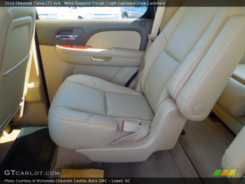 White Diamond Tricoat / Light Cashmere/Dark Cashmere 2013 Chevrolet Tahoe LTZ 4x4
