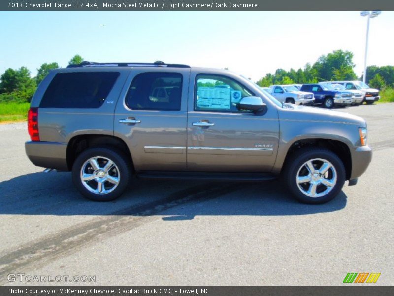 Mocha Steel Metallic / Light Cashmere/Dark Cashmere 2013 Chevrolet Tahoe LTZ 4x4