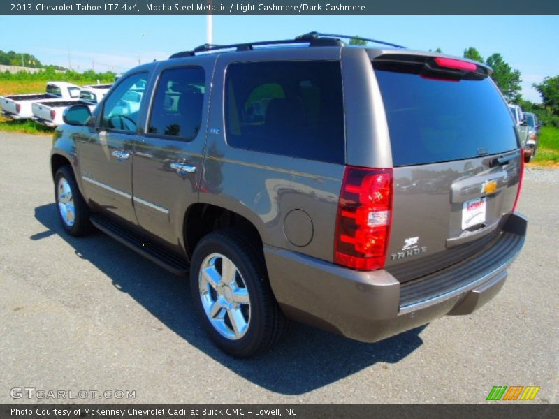 Mocha Steel Metallic / Light Cashmere/Dark Cashmere 2013 Chevrolet Tahoe LTZ 4x4