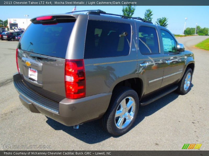 Mocha Steel Metallic / Light Cashmere/Dark Cashmere 2013 Chevrolet Tahoe LTZ 4x4