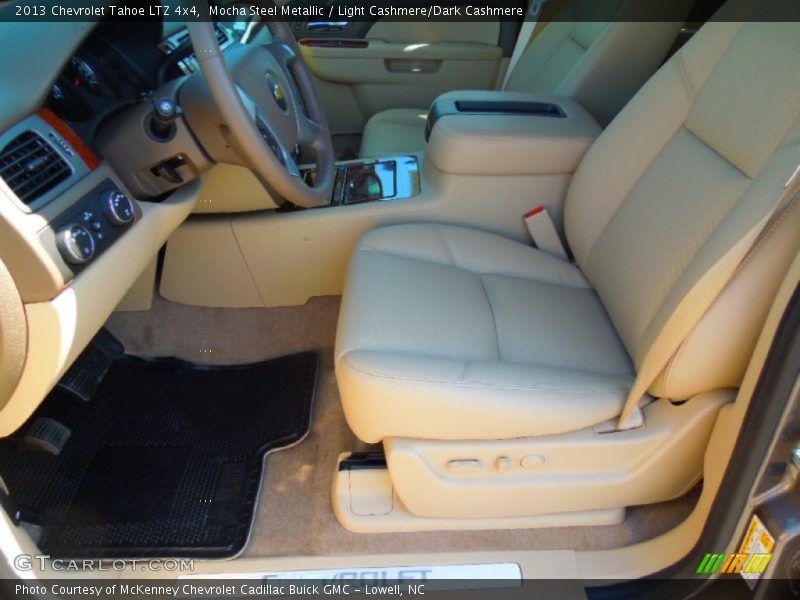 Mocha Steel Metallic / Light Cashmere/Dark Cashmere 2013 Chevrolet Tahoe LTZ 4x4
