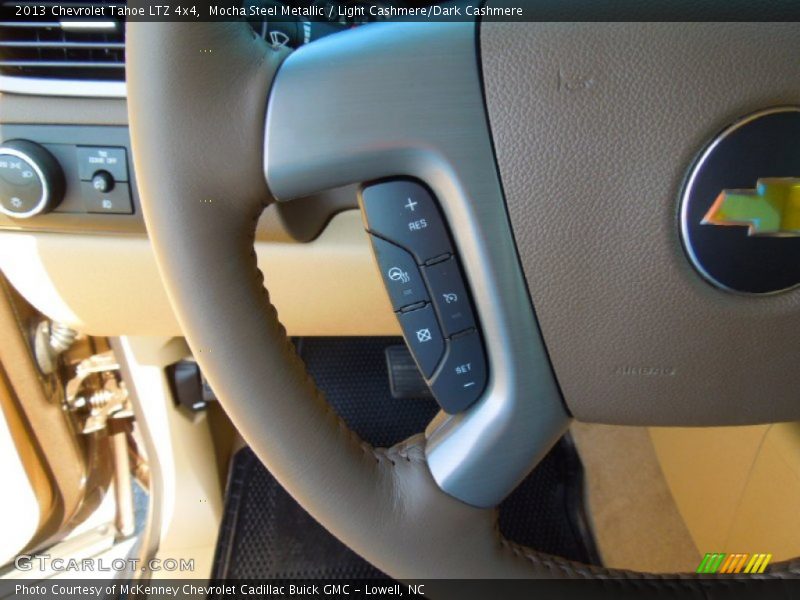 Mocha Steel Metallic / Light Cashmere/Dark Cashmere 2013 Chevrolet Tahoe LTZ 4x4