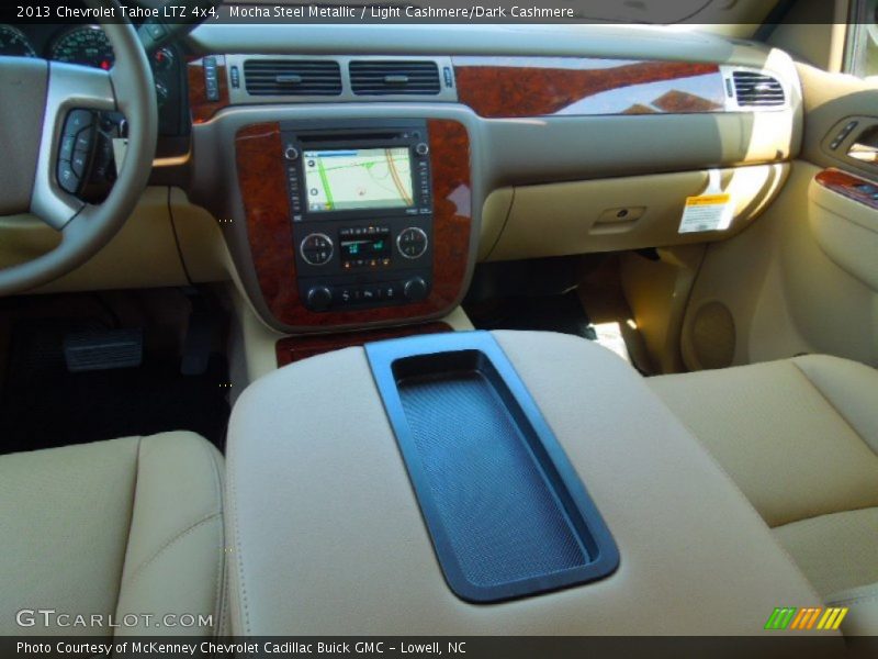 Mocha Steel Metallic / Light Cashmere/Dark Cashmere 2013 Chevrolet Tahoe LTZ 4x4