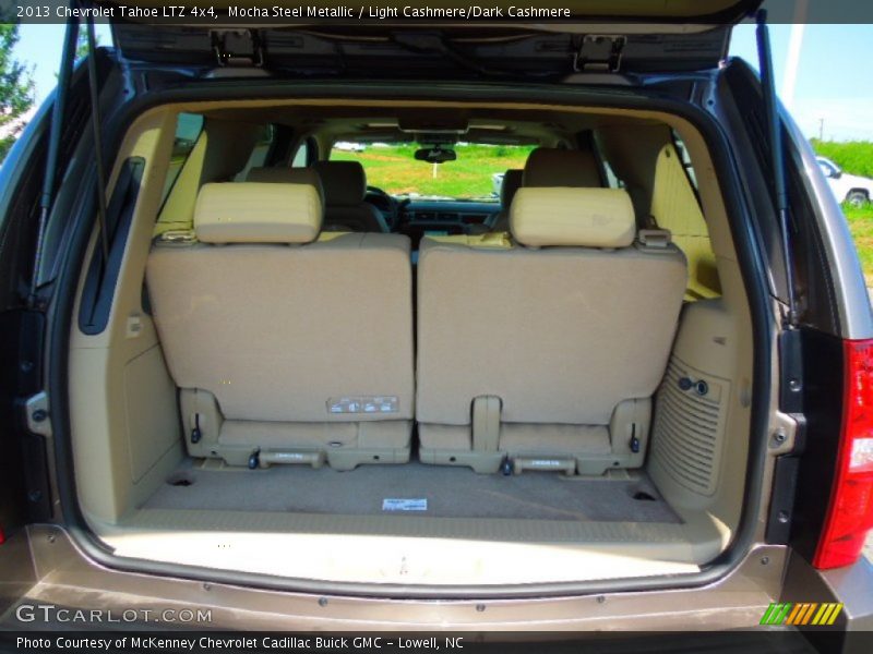 Mocha Steel Metallic / Light Cashmere/Dark Cashmere 2013 Chevrolet Tahoe LTZ 4x4