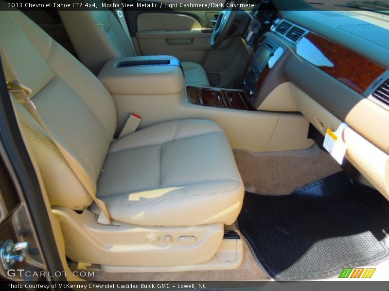 Mocha Steel Metallic / Light Cashmere/Dark Cashmere 2013 Chevrolet Tahoe LTZ 4x4