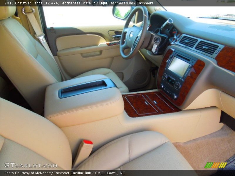 Mocha Steel Metallic / Light Cashmere/Dark Cashmere 2013 Chevrolet Tahoe LTZ 4x4