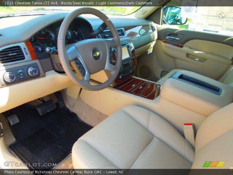 Mocha Steel Metallic / Light Cashmere/Dark Cashmere 2013 Chevrolet Tahoe LTZ 4x4