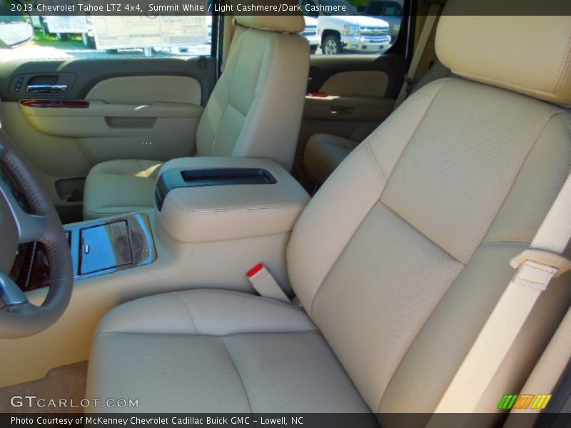 Front Seat of 2013 Tahoe LTZ 4x4