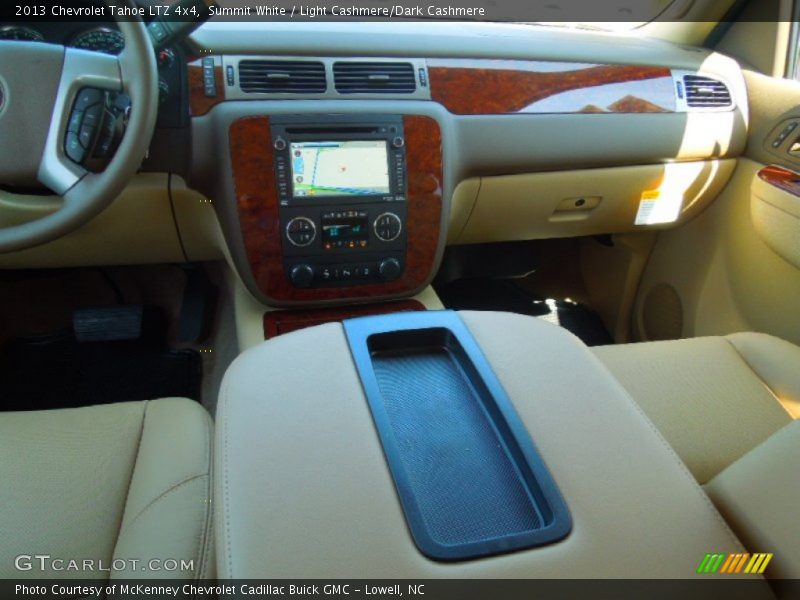 Summit White / Light Cashmere/Dark Cashmere 2013 Chevrolet Tahoe LTZ 4x4