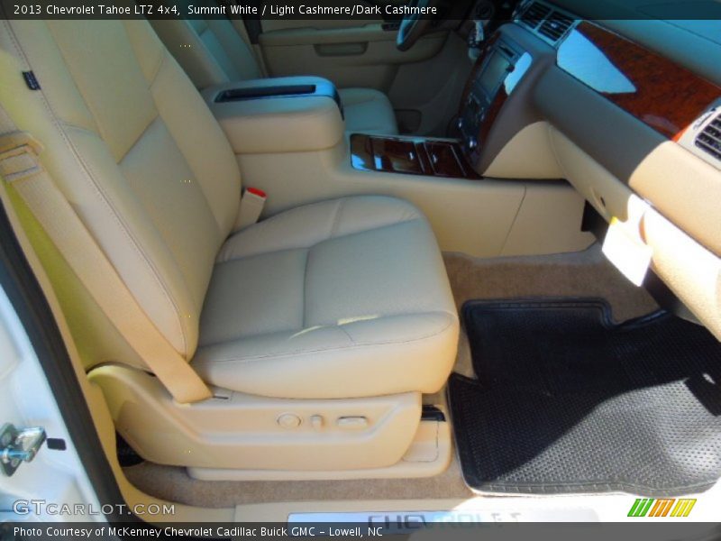 Summit White / Light Cashmere/Dark Cashmere 2013 Chevrolet Tahoe LTZ 4x4