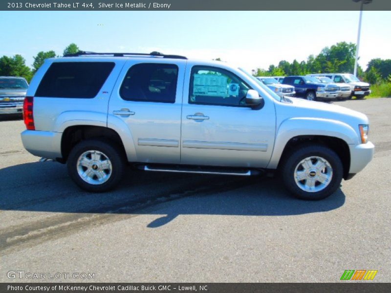 Silver Ice Metallic / Ebony 2013 Chevrolet Tahoe LT 4x4