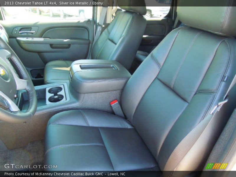 Silver Ice Metallic / Ebony 2013 Chevrolet Tahoe LT 4x4