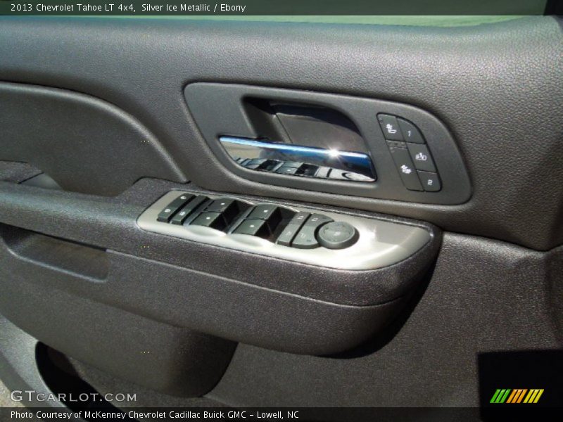Silver Ice Metallic / Ebony 2013 Chevrolet Tahoe LT 4x4