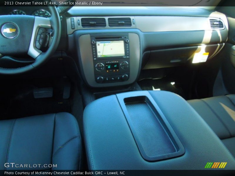 Silver Ice Metallic / Ebony 2013 Chevrolet Tahoe LT 4x4