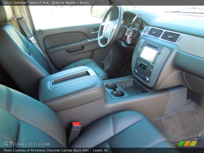 Silver Ice Metallic / Ebony 2013 Chevrolet Tahoe LT 4x4