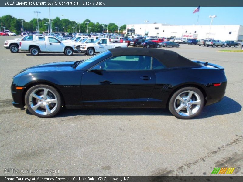  2013 Camaro SS/RS Convertible Black