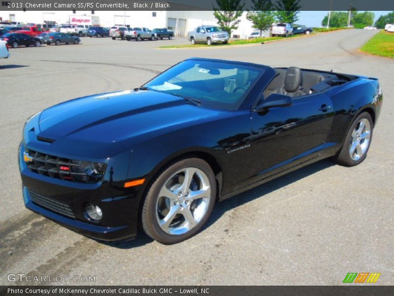 Front 3/4 View of 2013 Camaro SS/RS Convertible