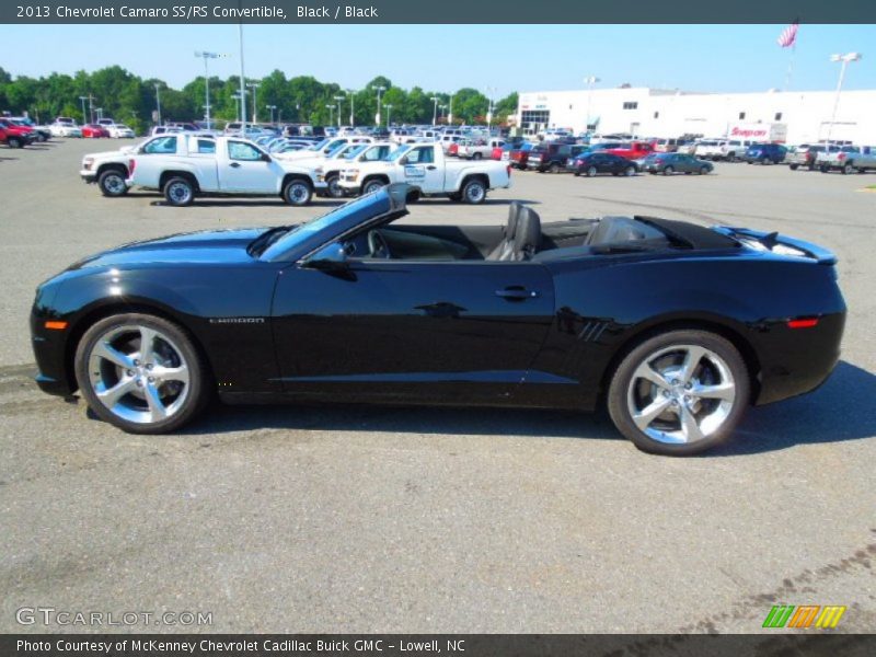 Black / Black 2013 Chevrolet Camaro SS/RS Convertible