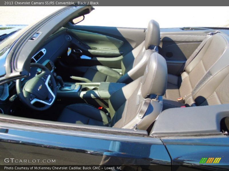 Black / Black 2013 Chevrolet Camaro SS/RS Convertible