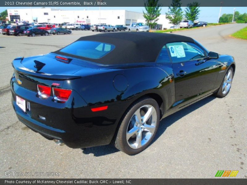 Black / Black 2013 Chevrolet Camaro SS/RS Convertible