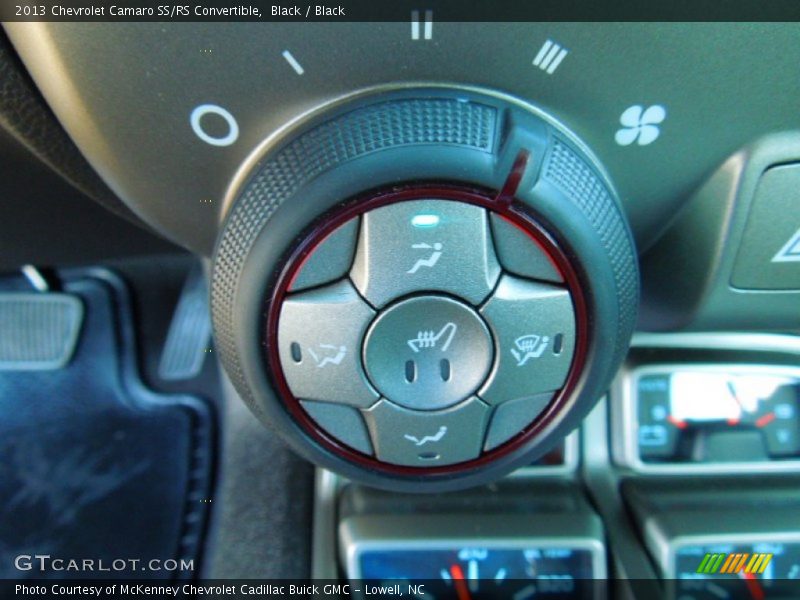 Controls of 2013 Camaro SS/RS Convertible