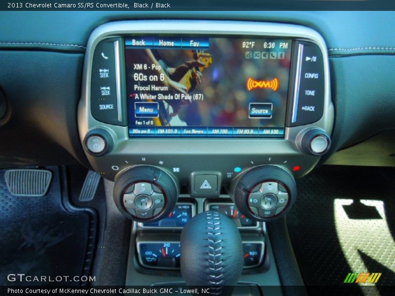 Controls of 2013 Camaro SS/RS Convertible