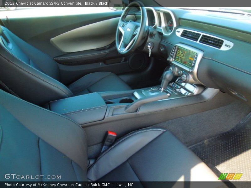 Black / Black 2013 Chevrolet Camaro SS/RS Convertible