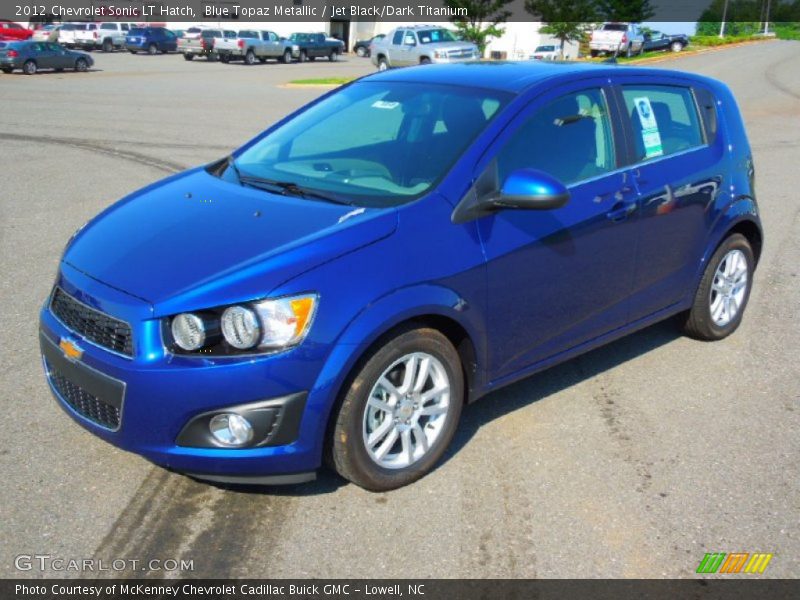Front 3/4 View of 2012 Sonic LT Hatch