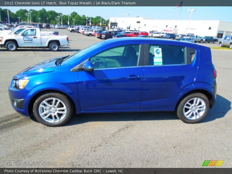  2012 Sonic LT Hatch Blue Topaz Metallic