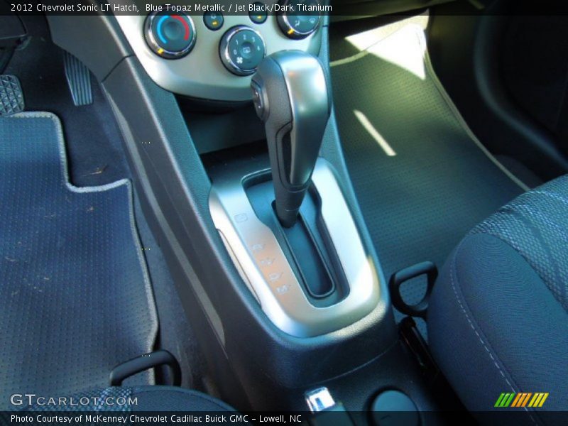  2012 Sonic LT Hatch 6 Speed Automatic Shifter