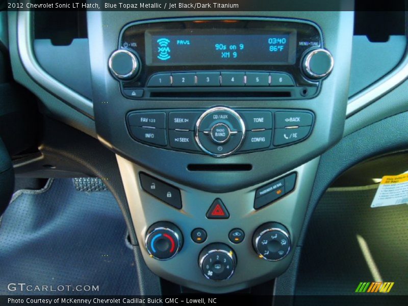 Controls of 2012 Sonic LT Hatch