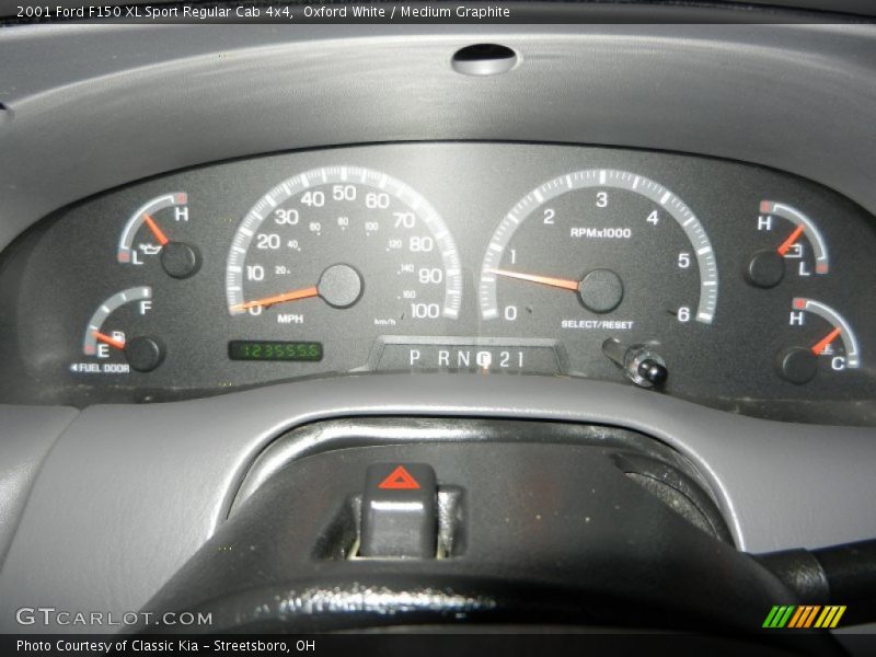  2001 F150 XL Sport Regular Cab 4x4 XL Sport Regular Cab 4x4 Gauges
