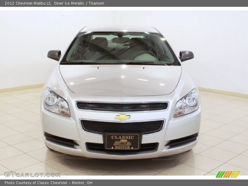 Silver Ice Metallic / Titanium 2012 Chevrolet Malibu LS