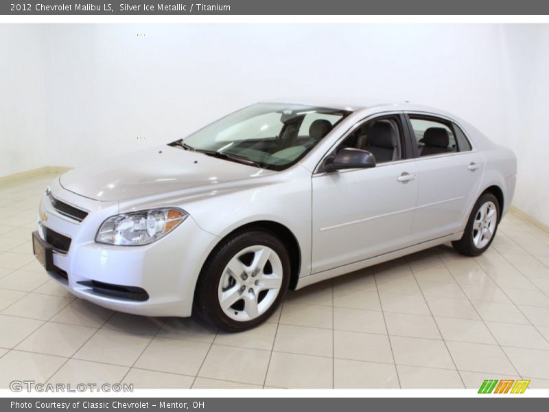 Silver Ice Metallic / Titanium 2012 Chevrolet Malibu LS