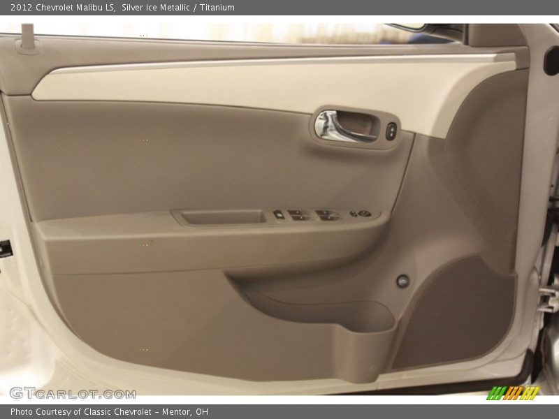 Silver Ice Metallic / Titanium 2012 Chevrolet Malibu LS