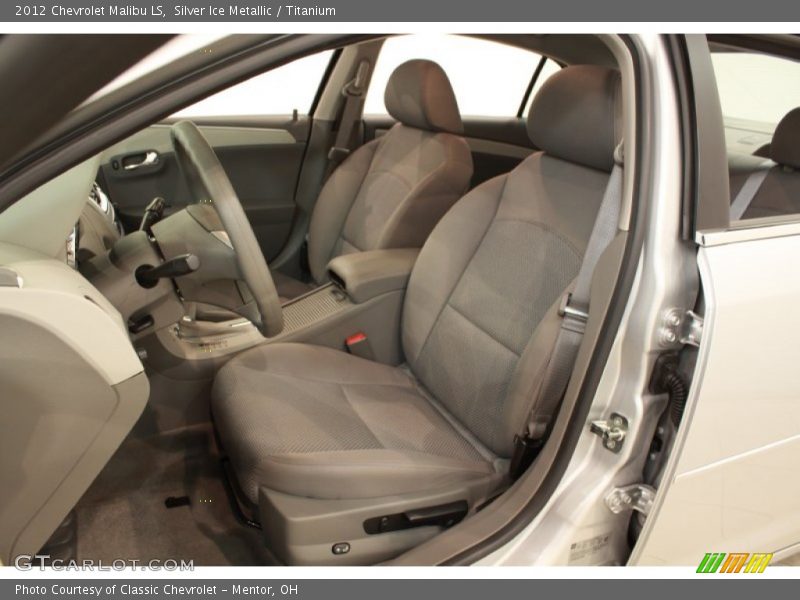 Silver Ice Metallic / Titanium 2012 Chevrolet Malibu LS