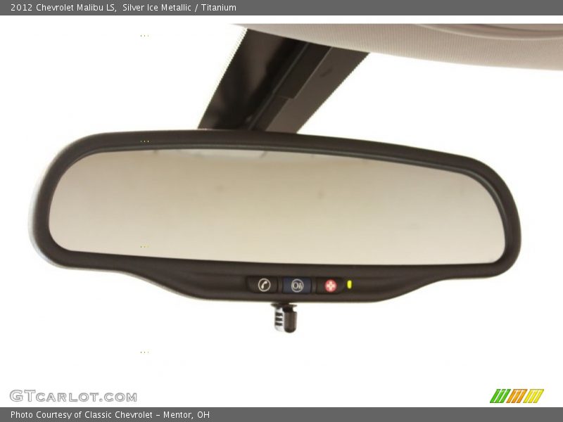 Silver Ice Metallic / Titanium 2012 Chevrolet Malibu LS