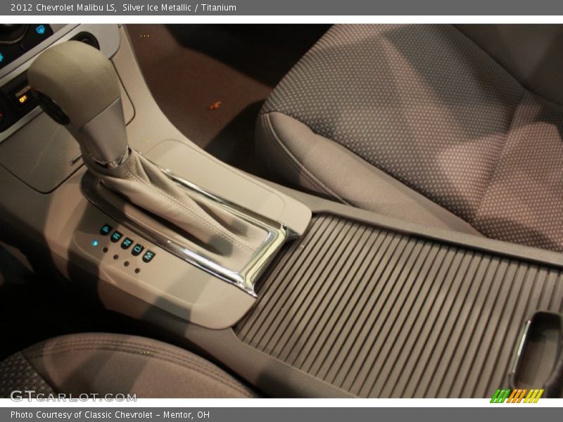 Silver Ice Metallic / Titanium 2012 Chevrolet Malibu LS