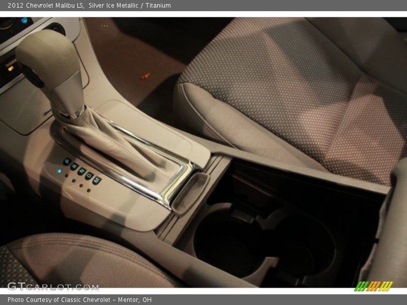 Silver Ice Metallic / Titanium 2012 Chevrolet Malibu LS
